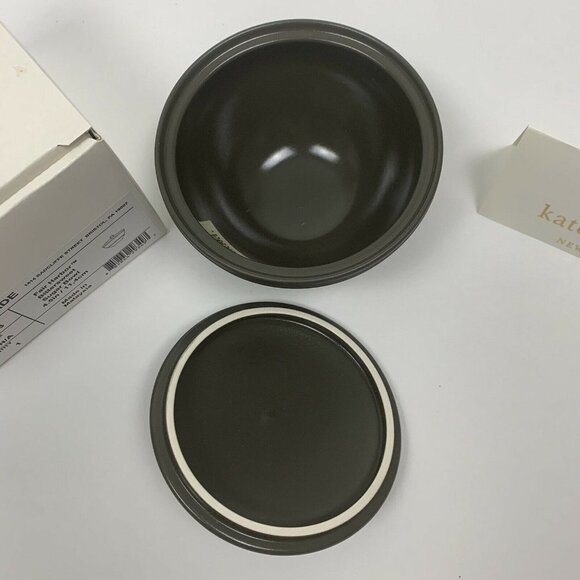 NIB Kate Spade Lenox Matte Brown Sugar Bowl - Picture 4 of 5